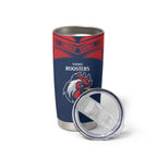 Custom Roosters-Rabbitohs Tumbler Cup NRL Tribal Half Style