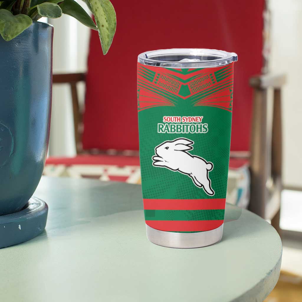 Custom Roosters-Rabbitohs Tumbler Cup NRL Tribal Half Style