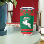 Custom Roosters-Rabbitohs Tumbler Cup NRL Tribal Half Style