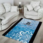 Adelaide Strikers Custom Area Rug Minimalism Aboriginal