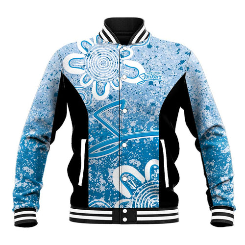 Adelaide Strikers Custom Baseball Jacket Minimalism Aboriginal