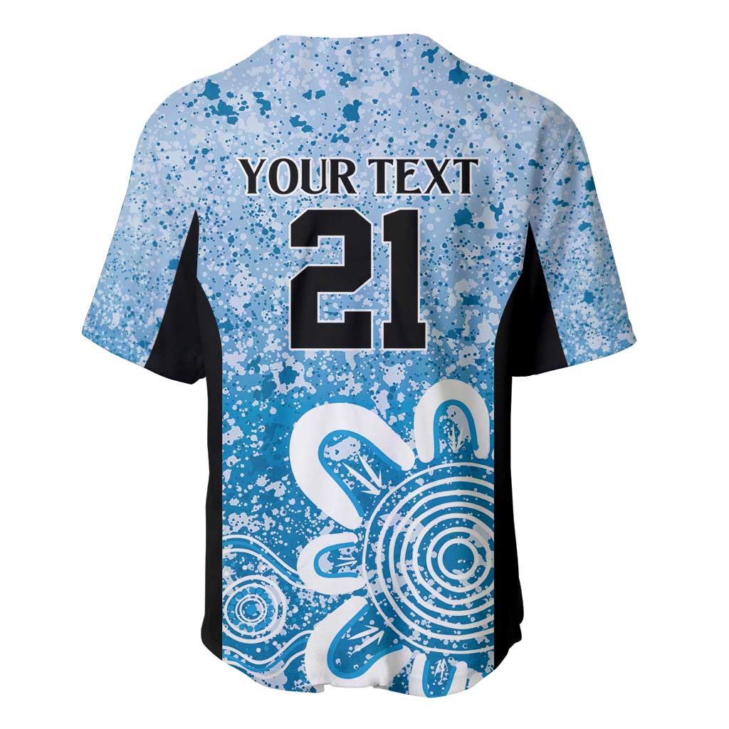 Adelaide Strikers Custom Baseball Jersey Minimalism Aboriginal