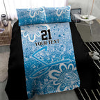 Adelaide Strikers Custom Bedding Set Minimalism Aboriginal