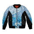 Adelaide Strikers Custom Bomber Jacket Minimalism Aboriginal