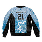 Adelaide Strikers Custom Bomber Jacket Minimalism Aboriginal