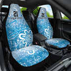Adelaide Strikers Custom Car Seat Cover Minimalism Aboriginal