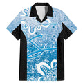 Adelaide Strikers Custom Family Matching Mermaid Dress and Hawaiian Shirt Minimalism Aboriginal