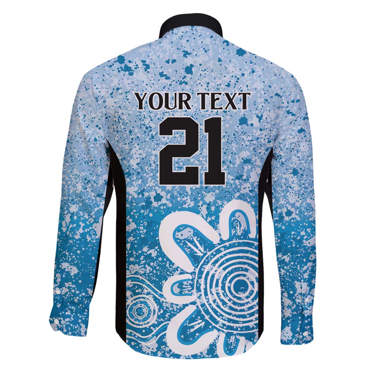 Adelaide Strikers Custom Family Matching Off The Shoulder Long Sleeve Dress and Hawaiian Shirt Minimalism Aboriginal