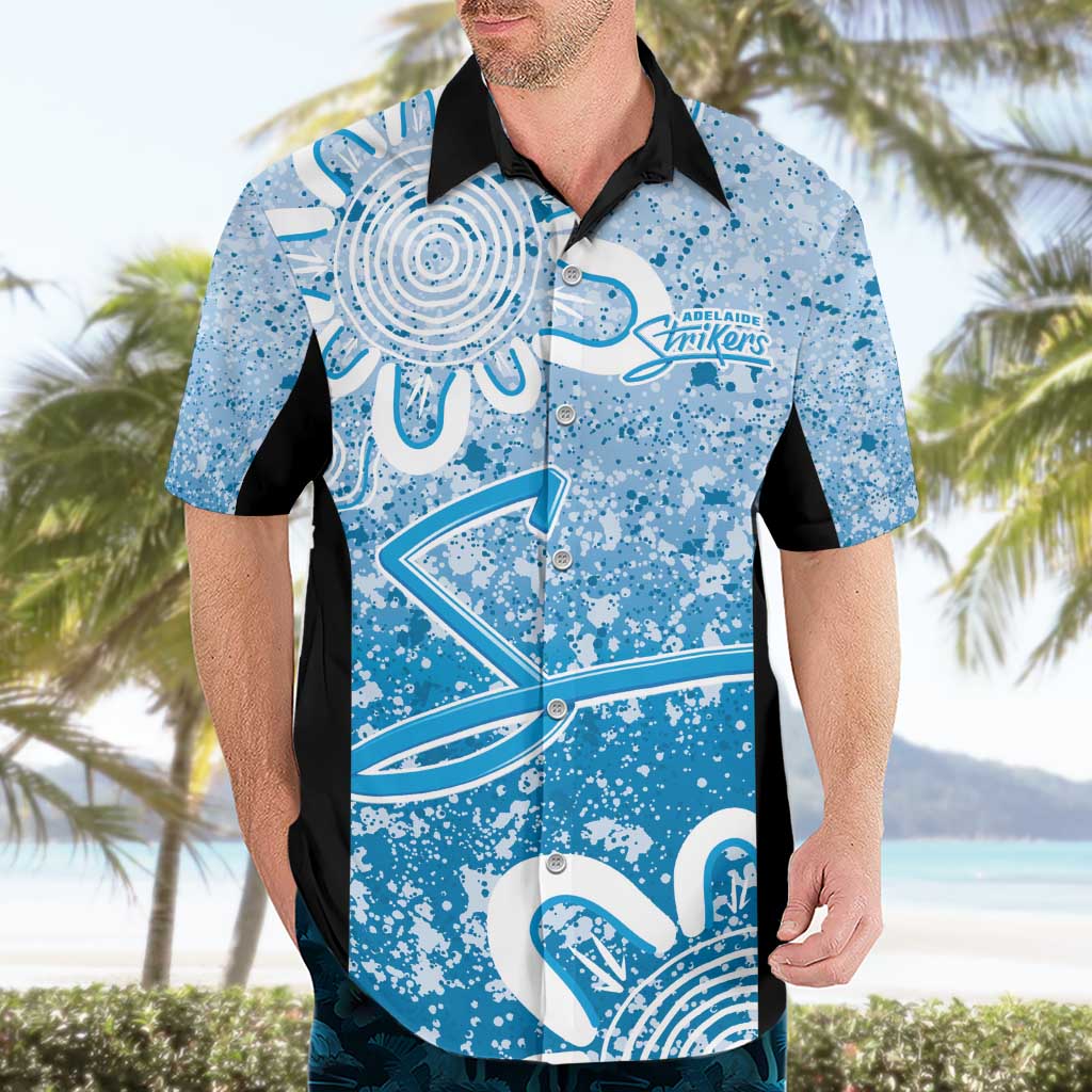 Adelaide Strikers Custom Hawaiian Shirt Minimalism Aboriginal