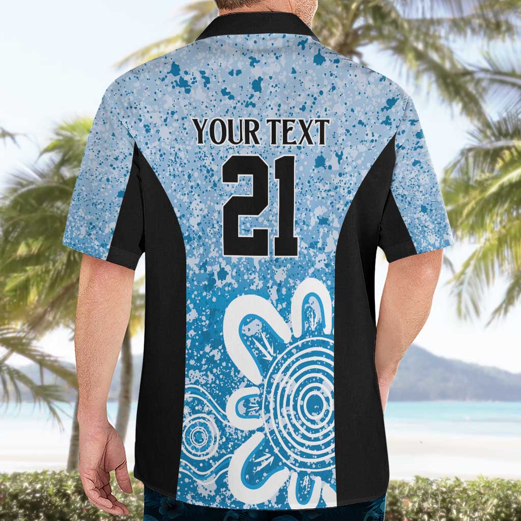 Adelaide Strikers Custom Hawaiian Shirt Minimalism Aboriginal
