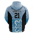 Adelaide Strikers Custom Hoodie Minimalism Aboriginal