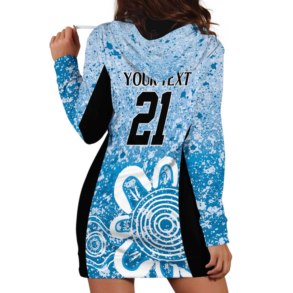 Adelaide Strikers Custom Hoodie Dress Minimalism Aboriginal