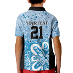 Adelaide Strikers Custom Kid Polo Shirt Minimalism Aboriginal
