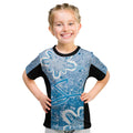 Adelaide Strikers Custom Kid T Shirt Minimalism Aboriginal