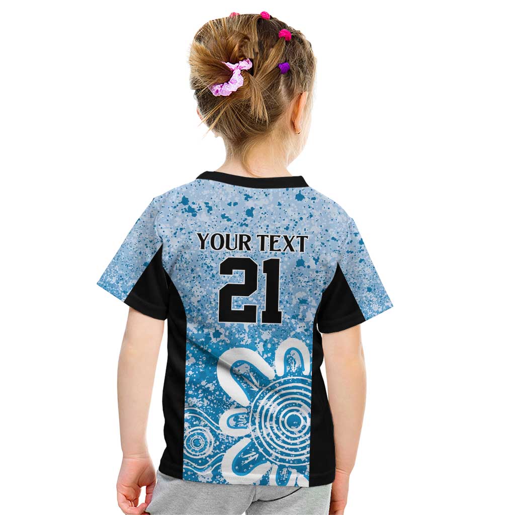 Adelaide Strikers Custom Kid T Shirt Minimalism Aboriginal
