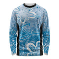 Adelaide Strikers Custom Long Sleeve Shirt Minimalism Aboriginal