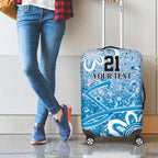 Adelaide Strikers Custom Luggage Cover Minimalism Aboriginal
