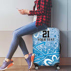 Adelaide Strikers Custom Luggage Cover Minimalism Aboriginal