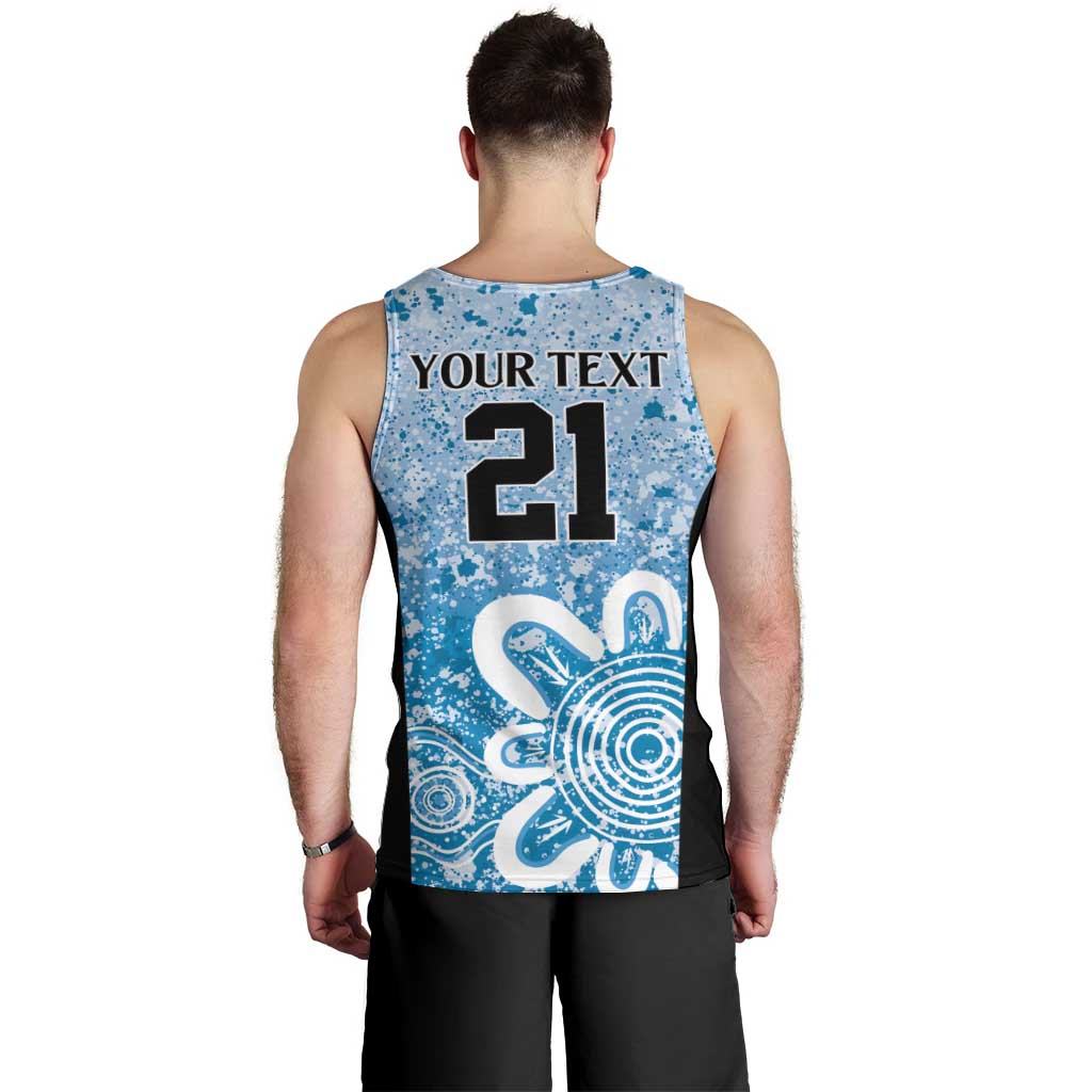 Adelaide Strikers Custom Men Tank Top Minimalism Aboriginal