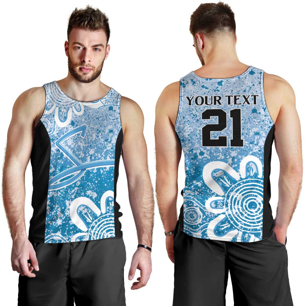 Adelaide Strikers Custom Men Tank Top Minimalism Aboriginal