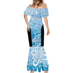 Adelaide Strikers Custom Mermaid Dress Minimalism Aboriginal