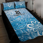 Adelaide Strikers Custom Quilt Bed Set Minimalism Aboriginal