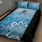Adelaide Strikers Custom Quilt Bed Set Minimalism Aboriginal