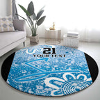 Adelaide Strikers Custom Round Carpet Minimalism Aboriginal