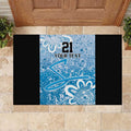 Adelaide Strikers Custom Rubber Doormat Minimalism Aboriginal