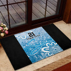 Adelaide Strikers Custom Rubber Doormat Minimalism Aboriginal