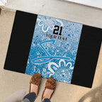 Adelaide Strikers Custom Rubber Doormat Minimalism Aboriginal