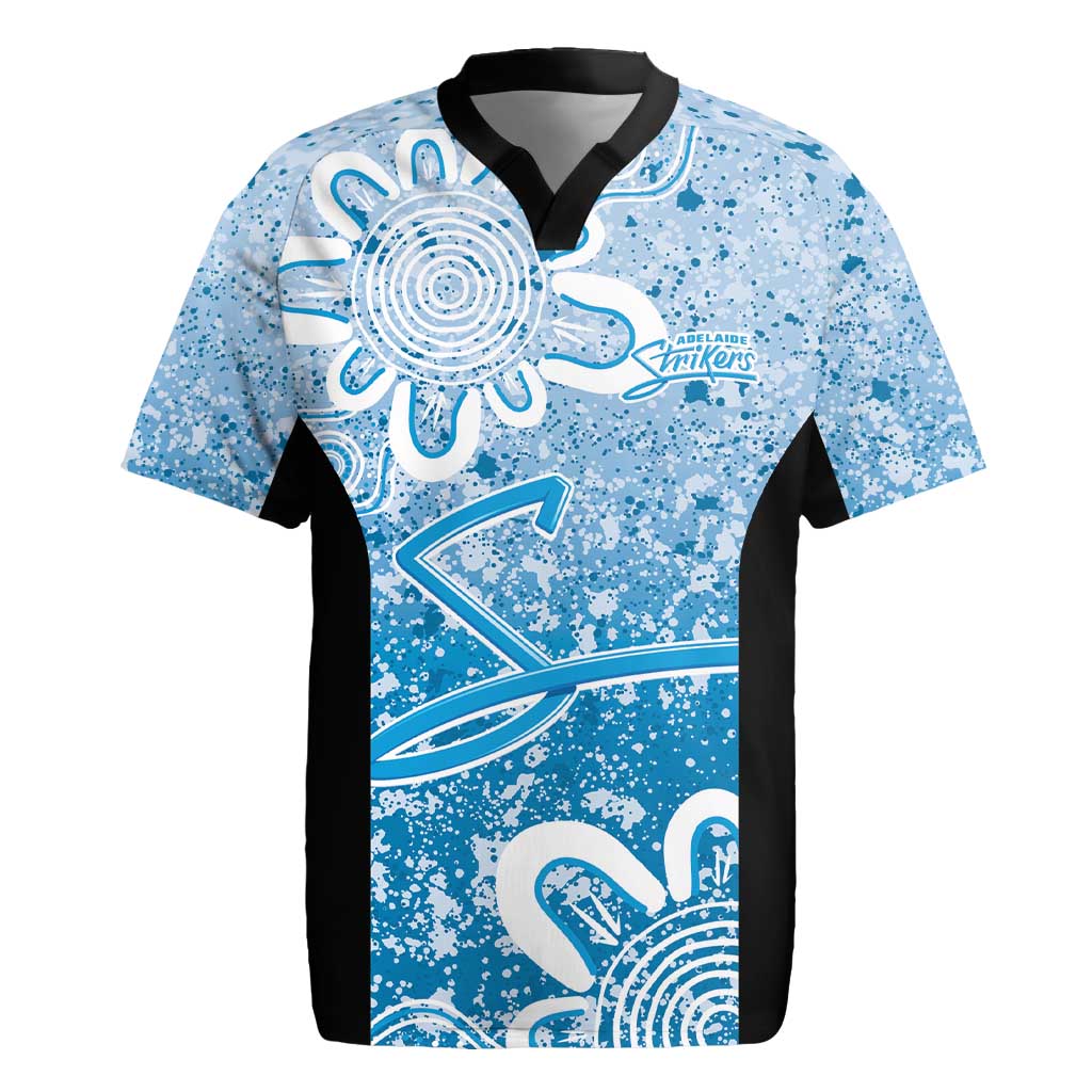 Adelaide Strikers Custom Rugby Jersey Minimalism Aboriginal