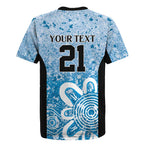 Adelaide Strikers Custom Rugby Jersey Minimalism Aboriginal