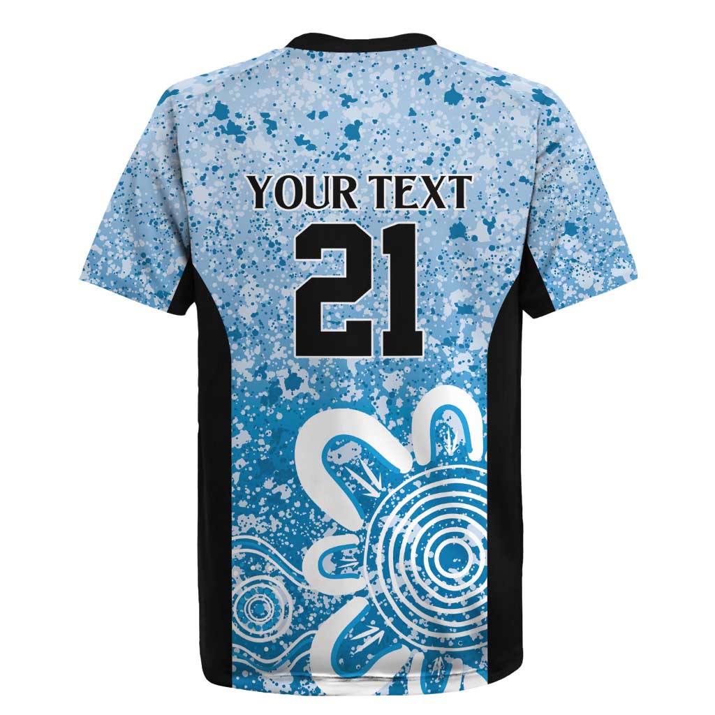 Adelaide Strikers Custom Rugby Jersey Minimalism Aboriginal