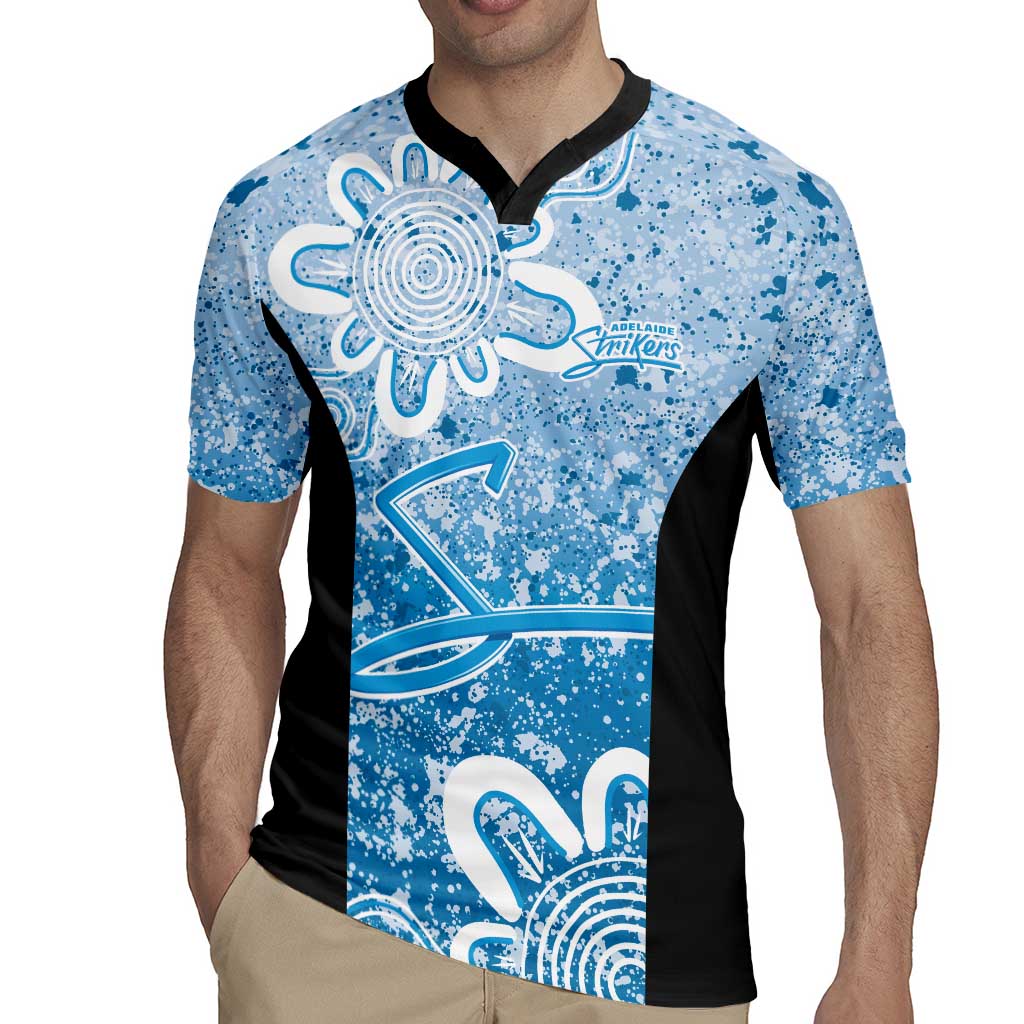 Adelaide Strikers Custom Rugby Jersey Minimalism Aboriginal