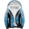 Adelaide Strikers Custom Sherpa Hoodie Minimalism Aboriginal