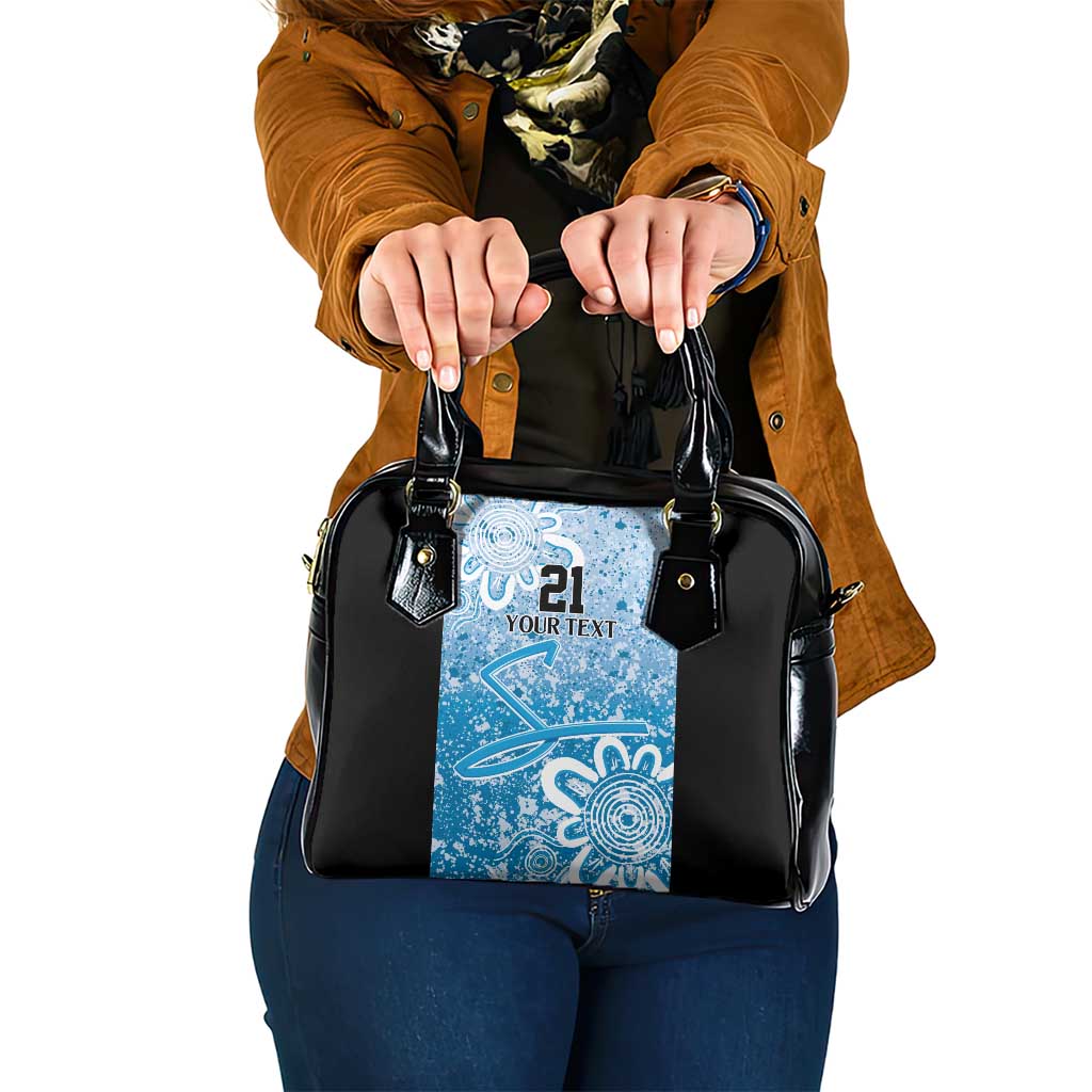 Adelaide Strikers Custom Shoulder Handbag Minimalism Aboriginal