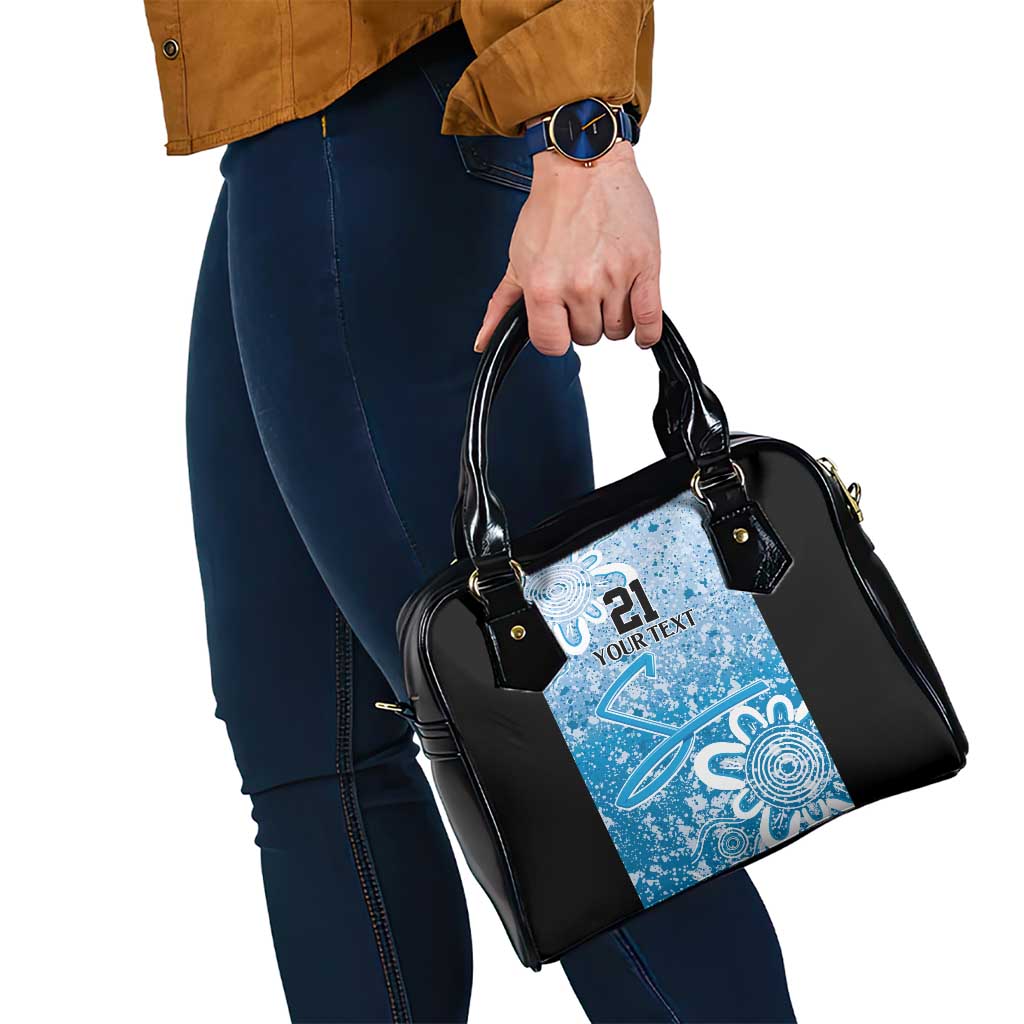 Adelaide Strikers Custom Shoulder Handbag Minimalism Aboriginal