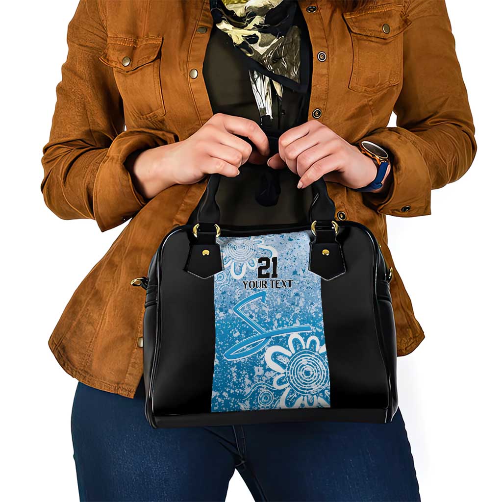 Adelaide Strikers Custom Shoulder Handbag Minimalism Aboriginal