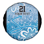 Adelaide Strikers Custom Spare Tire Cover Minimalism Aboriginal