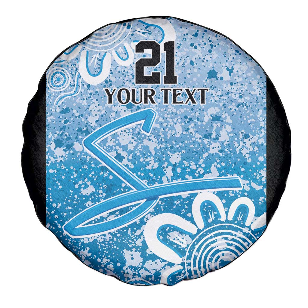 Adelaide Strikers Custom Spare Tire Cover Minimalism Aboriginal
