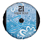 Adelaide Strikers Custom Spare Tire Cover Minimalism Aboriginal