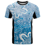 Adelaide Strikers Custom T Shirt Minimalism Aboriginal