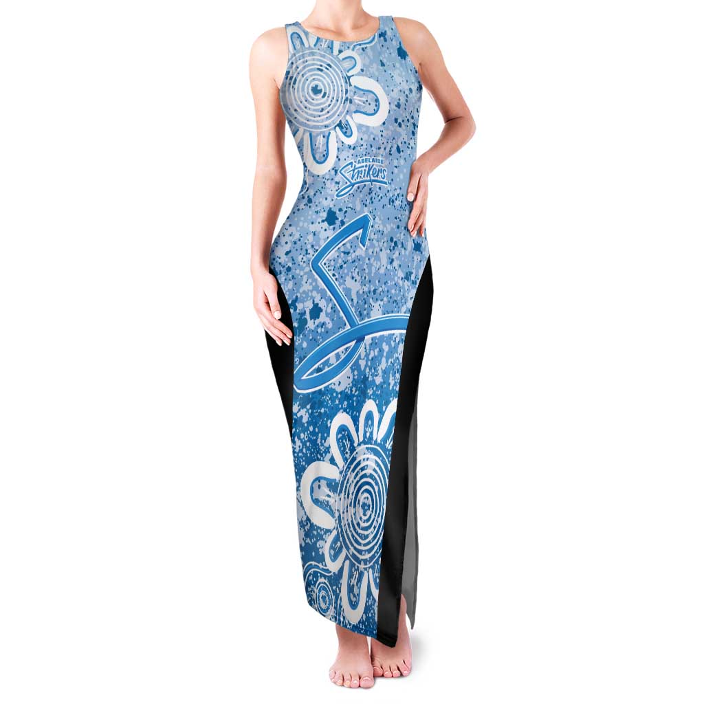 Adelaide Strikers Custom Tank Maxi Dress Minimalism Aboriginal