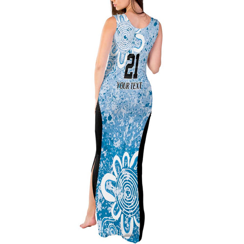Adelaide Strikers Custom Tank Maxi Dress Minimalism Aboriginal
