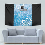 Adelaide Strikers Custom Tapestry Minimalism Aboriginal