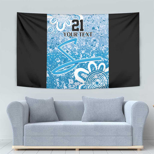 Adelaide Strikers Custom Tapestry Minimalism Aboriginal