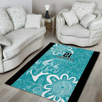 Brisbane Heat Custom Area Rug Minimalism Aboriginal