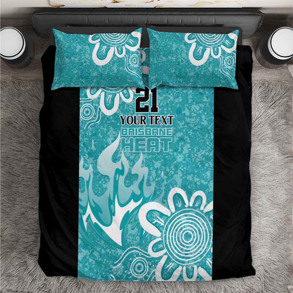 Brisbane Heat Custom Bedding Set Minimalism Aboriginal