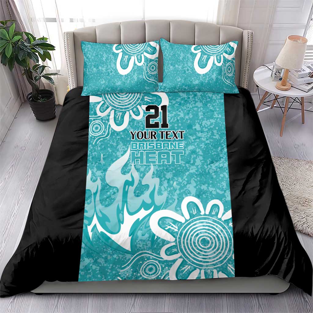Brisbane Heat Custom Bedding Set Minimalism Aboriginal